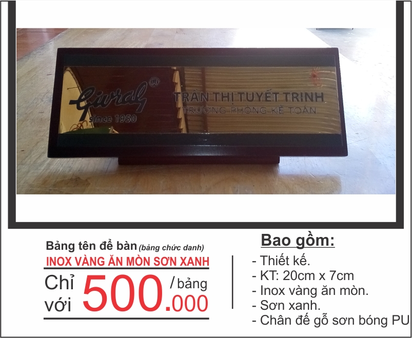 bang ten de ban inox an mon