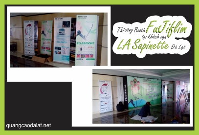 standee gia cuon nhom